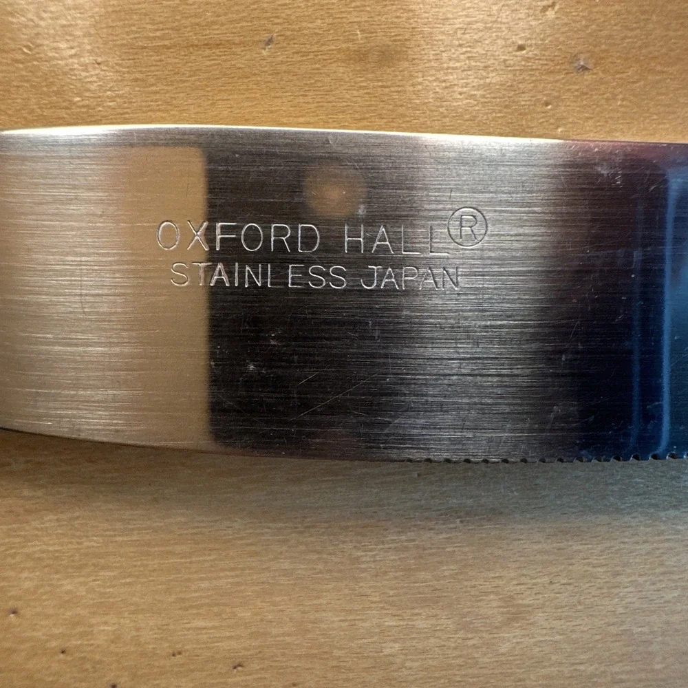 Oxford Hall OXH3 Stainless Rose‎ Burnished Japan Flatware Pcs Mixed Lot Japan
